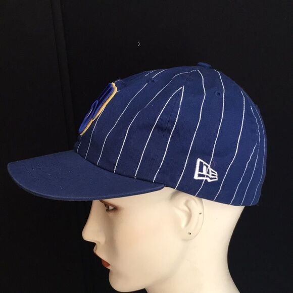 Milwaukee Brewers Fitted Baseball Cap - Size 7 - Picture 3 of 9